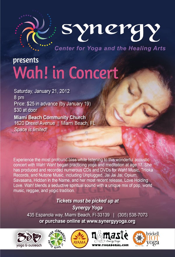 Wah In Concert Miami