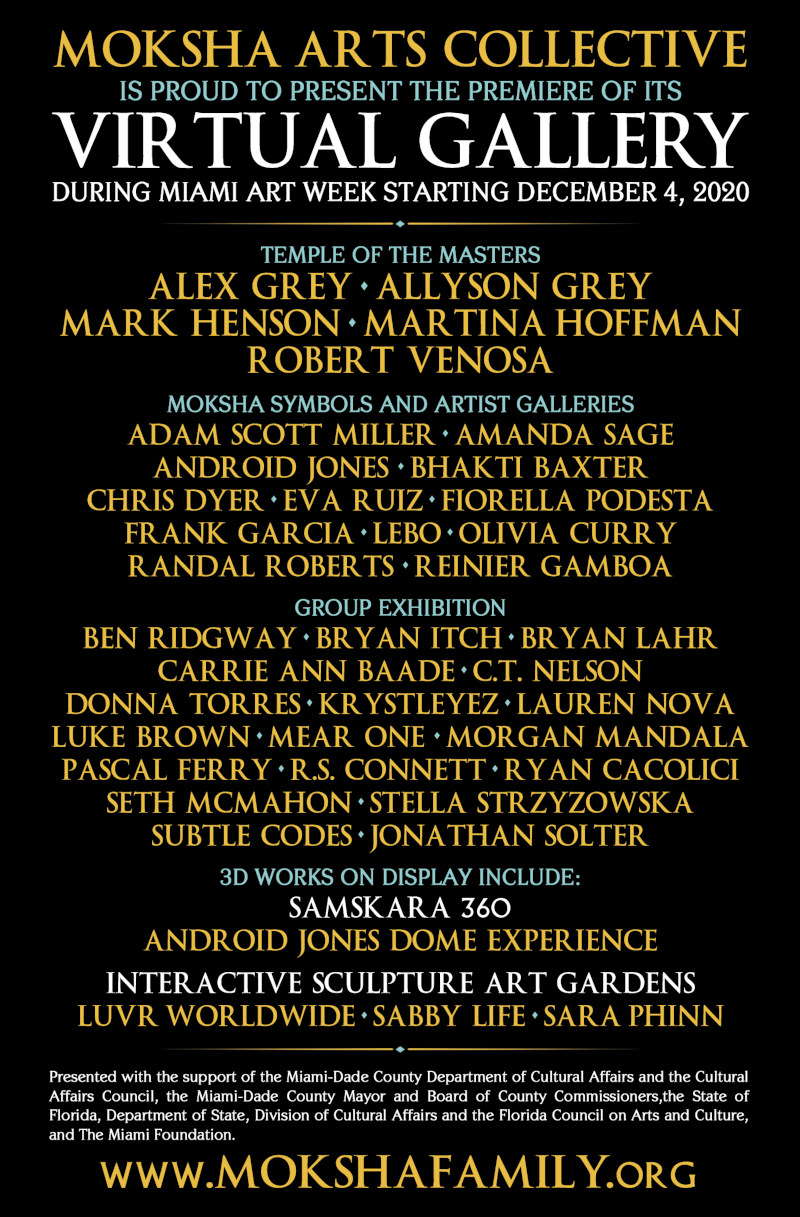 Moksha Arts Collective Presents – Moksha VR 2020 Gallery Premiere – December 3–6 from 7th Circuit Studio